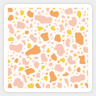 Terrazzo in Sherbet Sticker